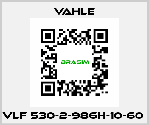 VLF 530-2-986H-10-60  Vahle