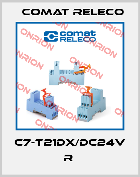C7-T21DX/DC24V  R  Comat Releco