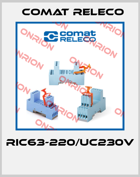 RIC63-220/UC230V  Comat Releco