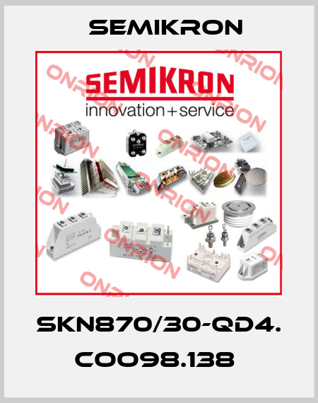 SKN870/30-QD4. COO98.138  Semikron
