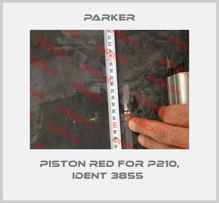 Piston red for P210, ident 3855 -big