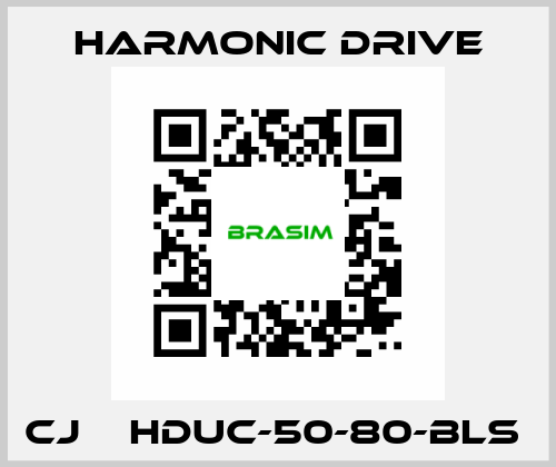 CJ    HDUC-50-80-BLS  Harmonic Drive