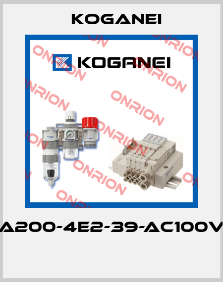 A200-4E2-39-AC100V  Koganei