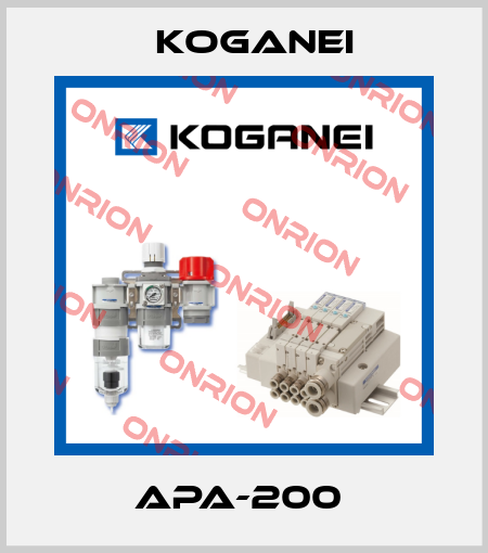 APA-200  Koganei