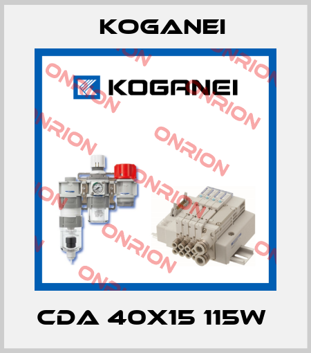 CDA 40X15 115W  Koganei