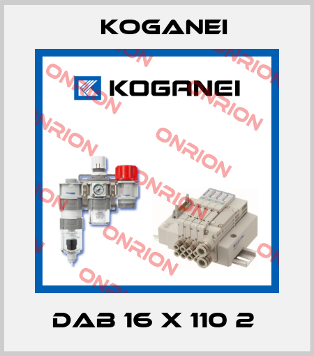 DAB 16 X 110 2  Koganei