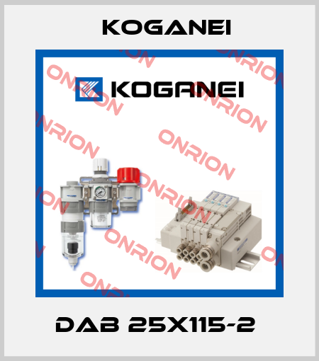 DAB 25X115-2  Koganei