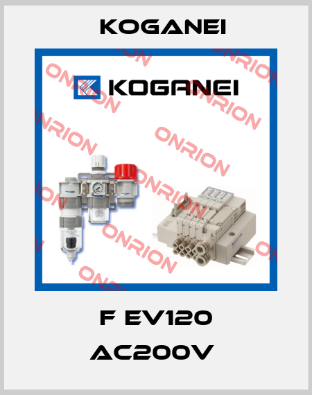 F EV120 AC200V  Koganei