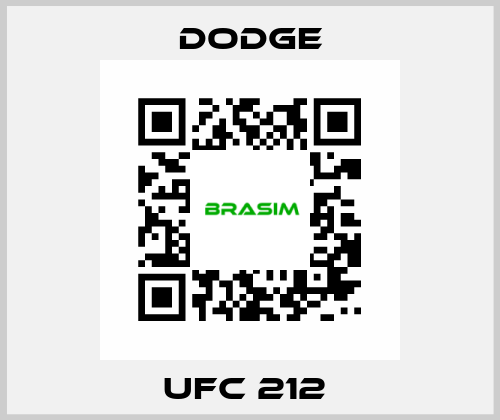 UFC 212  Dodge