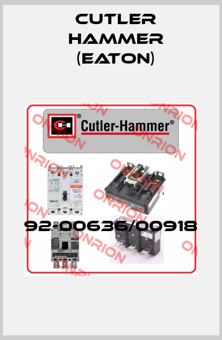 92-00636/00918  Cutler Hammer (Eaton)