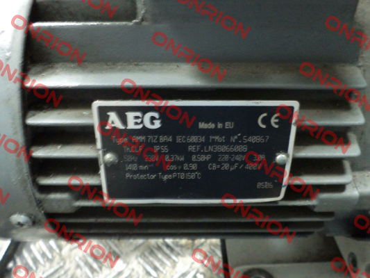 MOT-WS-0,37KW-B5-C140-1410 U/min-big