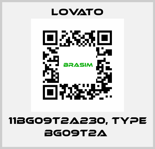 11BG09T2A230, Type BG09T2A  Lovato