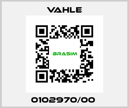 0102970/00  Vahle