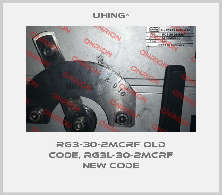 RG3-30-2MCRF old code, RG3L-30-2MCRF new code-big