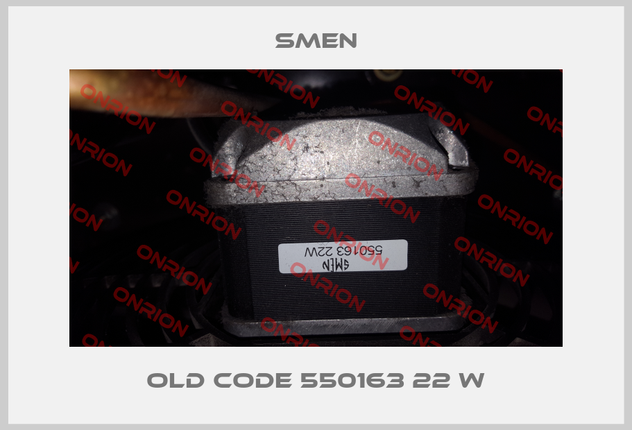 old code 550163 22 W-big