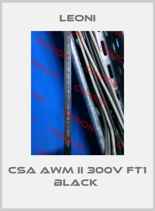 CSA AWM II 300V FT1 BLACK -big