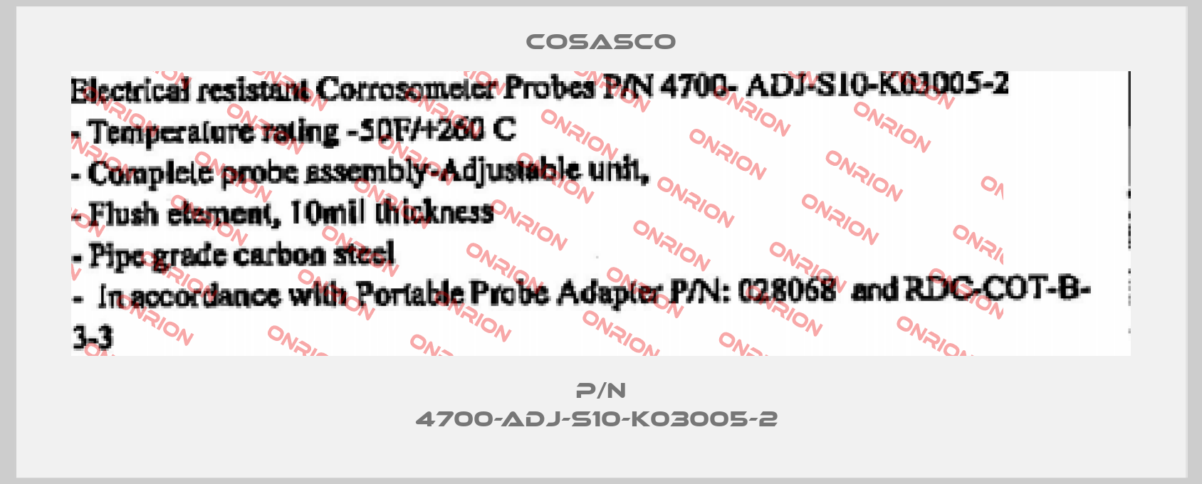 P/N 4700-ADJ-S10-K03005-2 -big