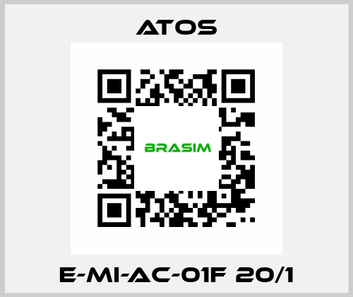 E-MI-AC-01F 20/1 Atos