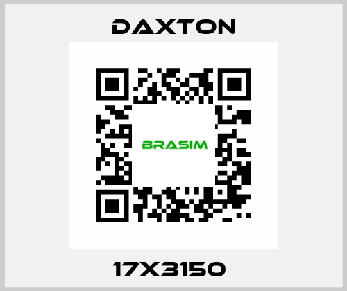 17X3150  DAXTON