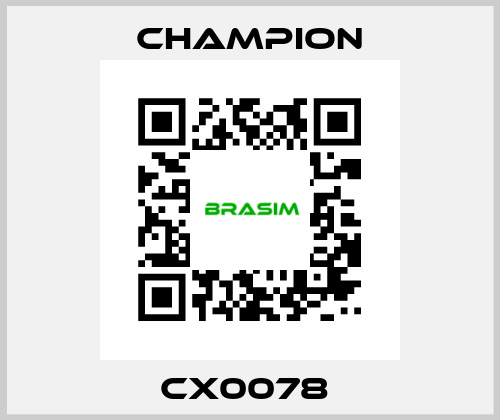 cx0078  Champion