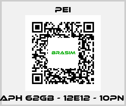 APH 62GB - 12E12 - 10PN  Pei