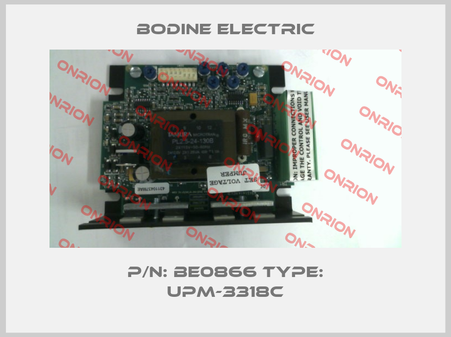 P/N: BE0866 Type: UPM-3318C-big