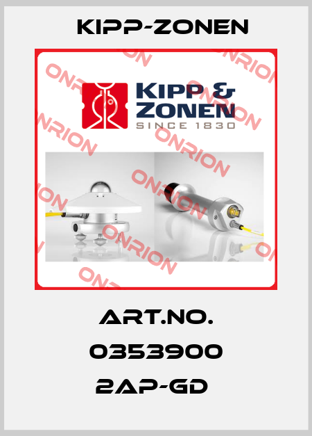 ART.NO. 0353900 2AP-GD  Kipp-Zonen
