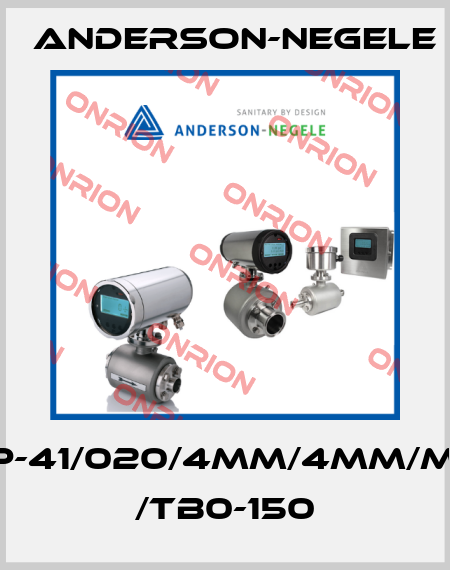 TFP-41/020/4MM/4MM/MPU /TB0-150 Anderson-Negele