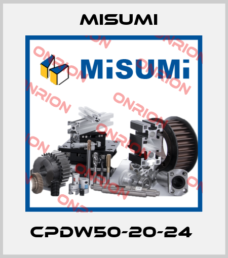 CPDW50-20-24  Misumi