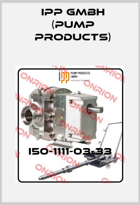 I50-1111-03-33 IPP GMBH (Pump products)