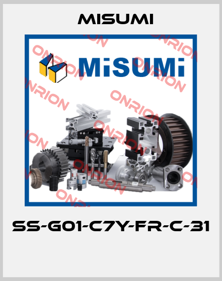 SS-G01-C7Y-FR-C-31  Misumi