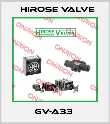GV-A33  Hirose Valve