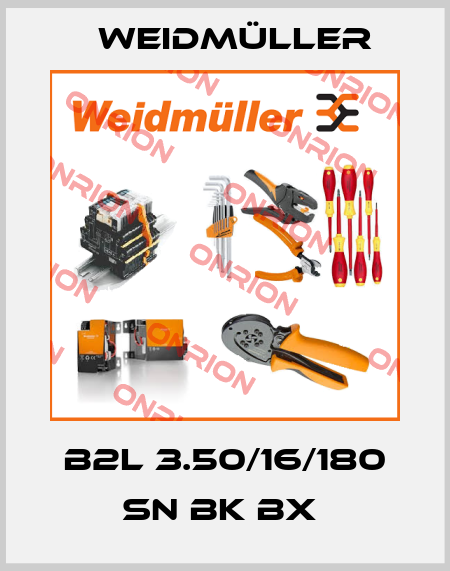 B2L 3.50/16/180 SN BK BX  Weidmüller