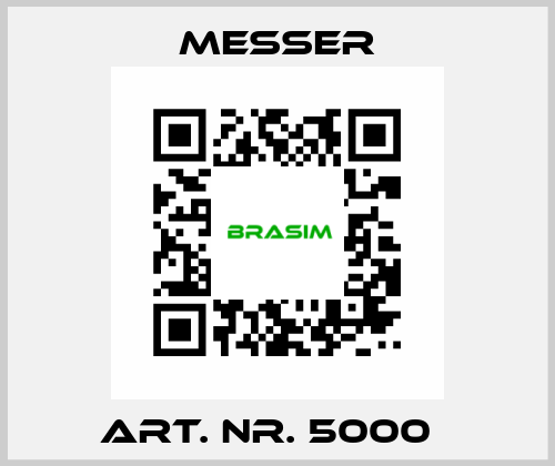 Art. Nr. 5000   Messer