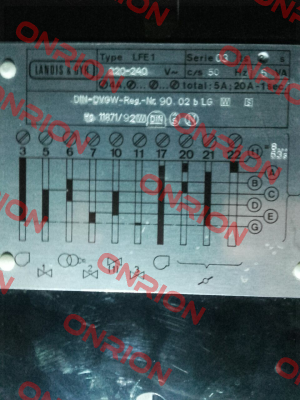 LFE 1 obsolete replaced by LFE1/8853 -big