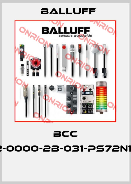 BCC M412-0000-2B-031-PS72N1-020  Balluff