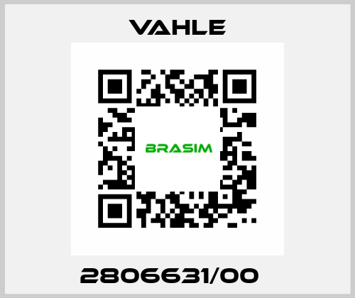 2806631/00   Vahle