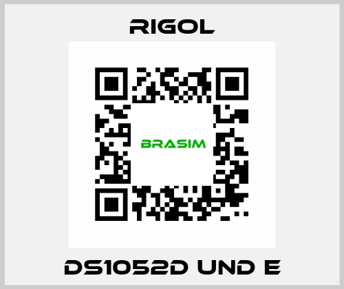 DS1052D und E Rigol