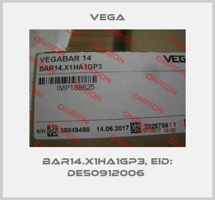 BAR14.X1HA1GP3, eID: DE50912006 -big