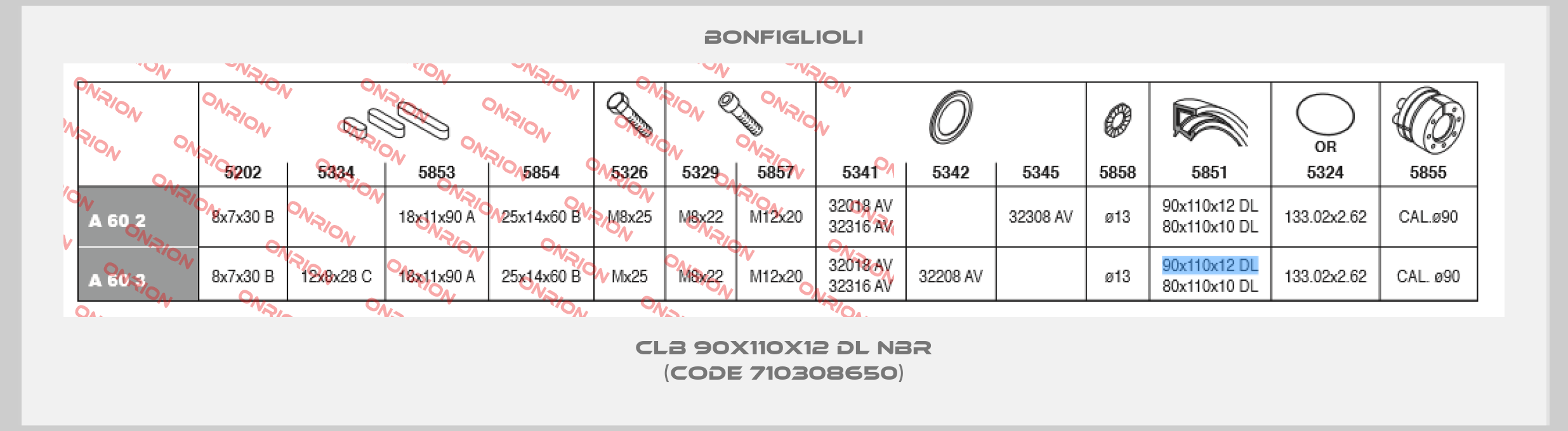 CLB 90X110X12 DL NBR (Code 710308650)-big