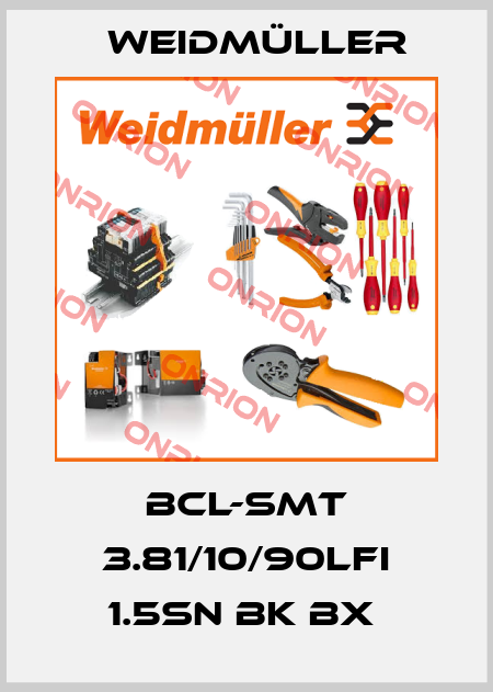 BCL-SMT 3.81/10/90LFI 1.5SN BK BX  Weidmüller