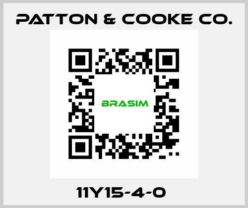 11Y15-4-0  Patton & Cooke Co.