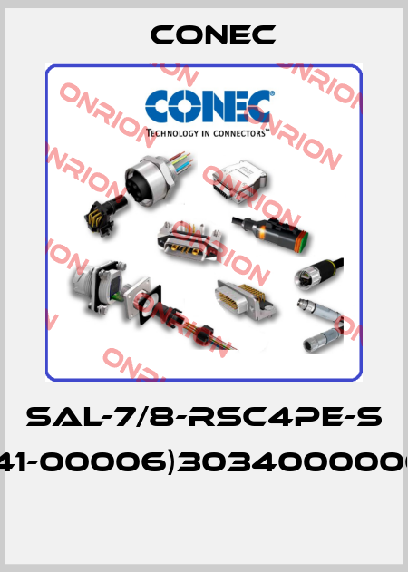 SAL-7/8-RSC4PE-S (41-00006)3034000000  CONEC