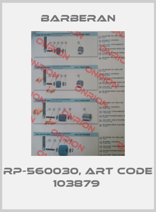 RP-560030, Art code 103879 -big