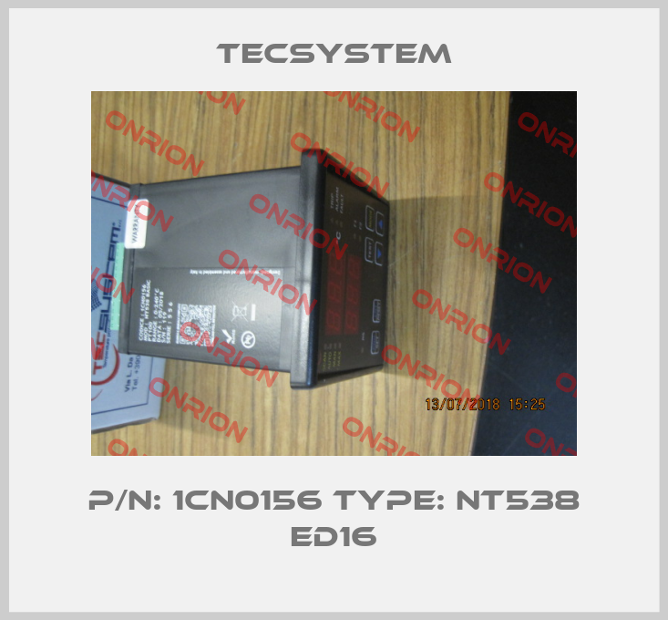 P/N: 1CN0156 Type: NT538 ED16-big