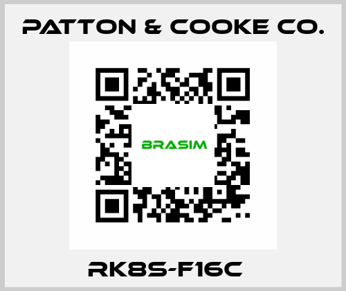 RK8S-F16C   Patton & Cooke Co.