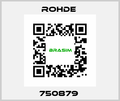 750879  Rohde 