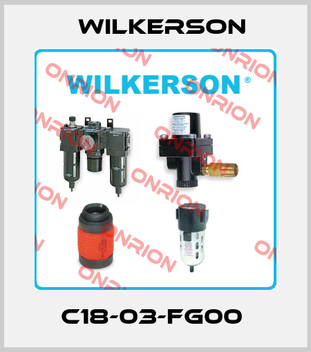 C18-03-FG00  Wilkerson