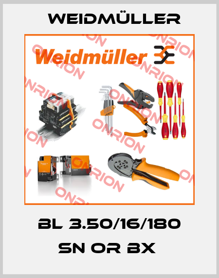 BL 3.50/16/180 SN OR BX  Weidmüller