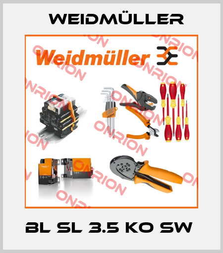 BL SL 3.5 KO SW  Weidmüller